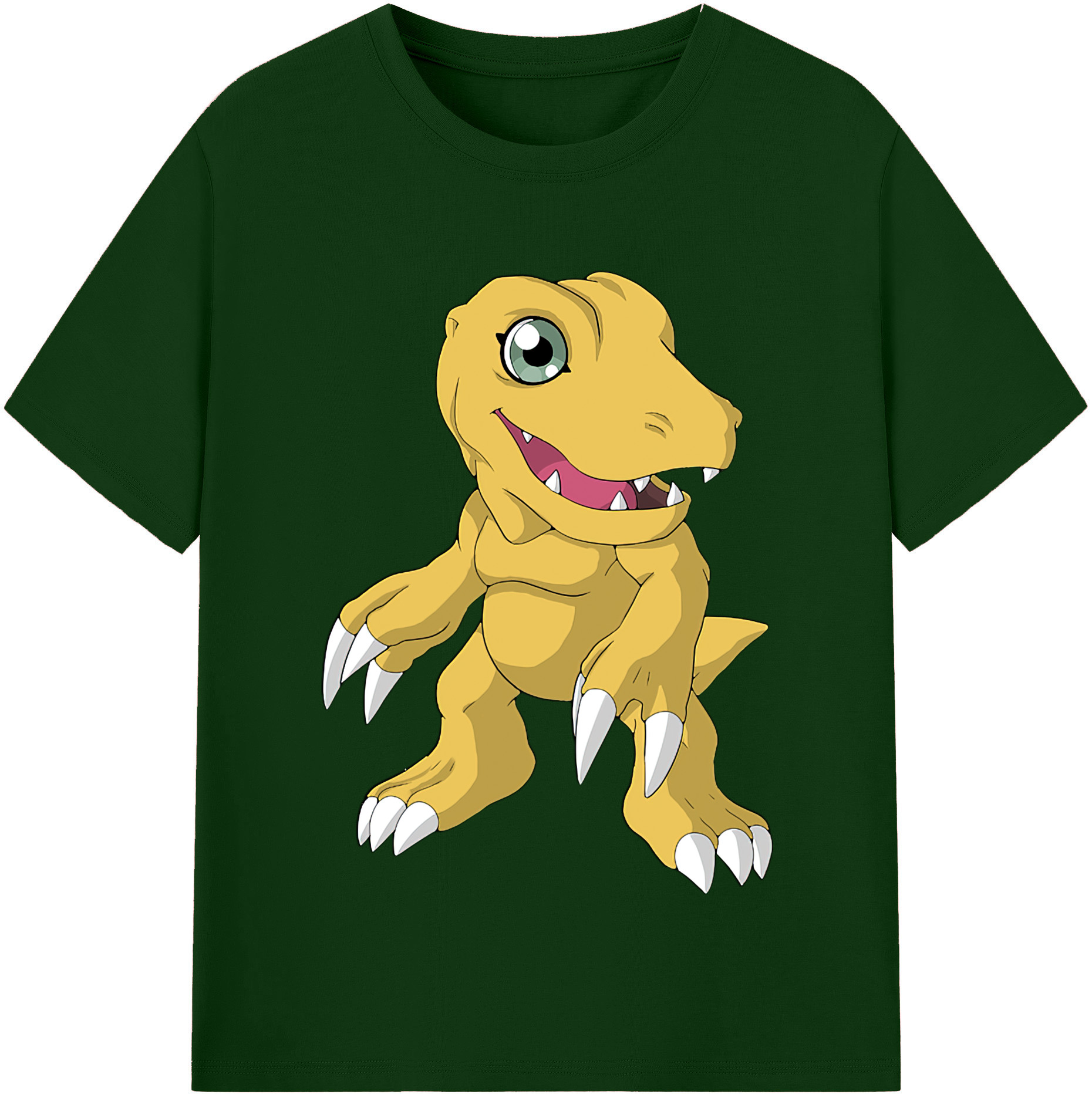 （画像用） Digimon デジタルモンスター/デジモン 綿100％半袖Tシャツ（フロントプリント）